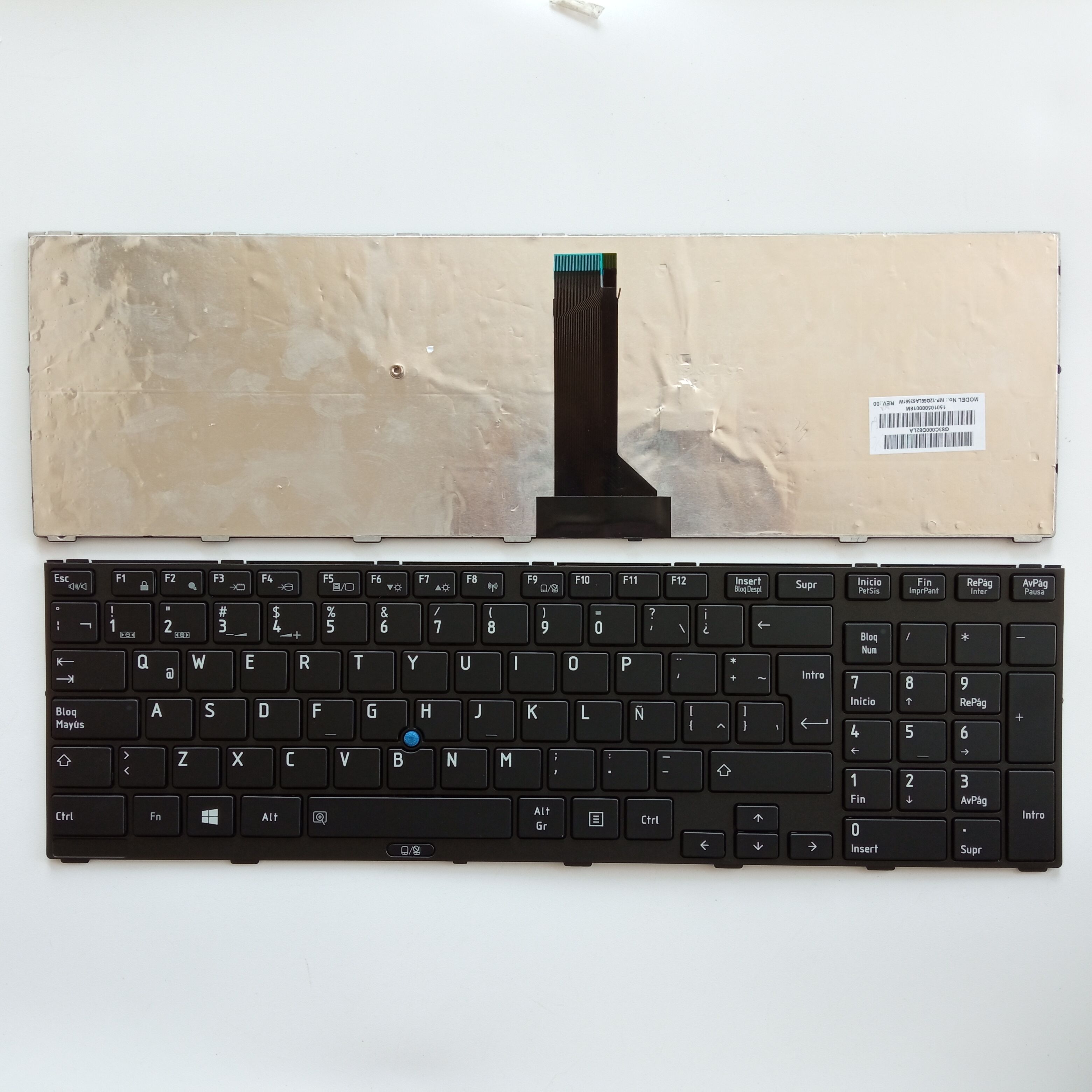 Picture of New Replacement Laptop Keyboard For TOSHIBA R850/R950/R960/R751/R752 BLACK FRAME BLACK LA Layout